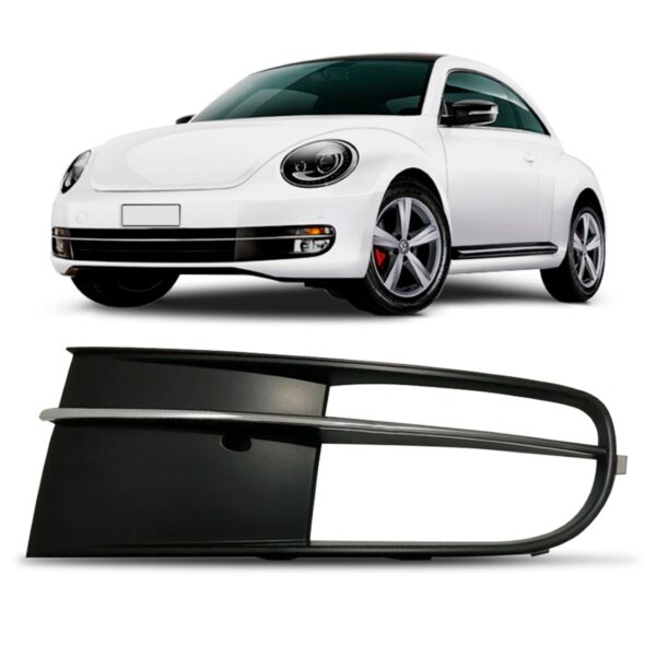 Moldura Milha Auxiliar Fusca 2011 2012 2013 2014 2015 Lado Esquerdo