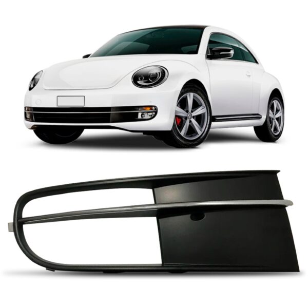 Moldura Milha Auxiliar Fusca 2011 2012 2013 2014 2015 Lado Direito