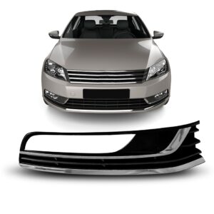 Moldura Milha Auxiliar Passat 11 A 2014 C/ Friso Cromado Lado Direito