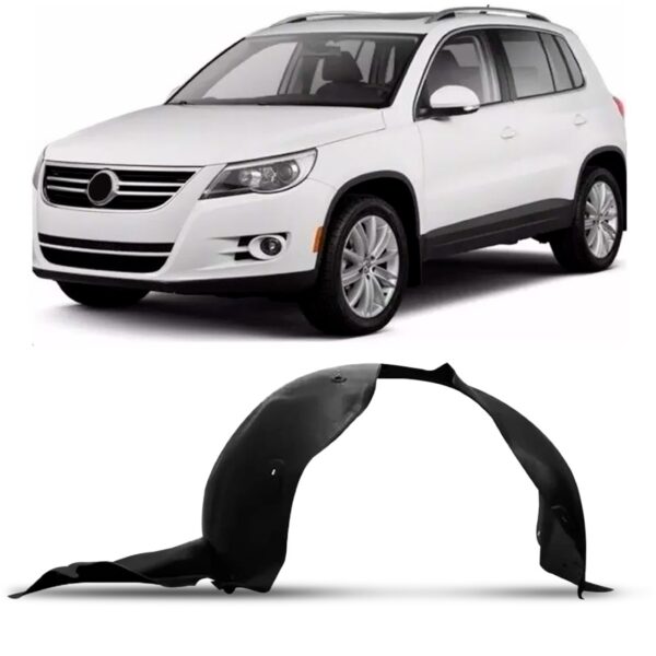 Protetor Caixa De Roda Dianteiro Tiguan 2007 2008 09 10 2011 Lado Esquerdo