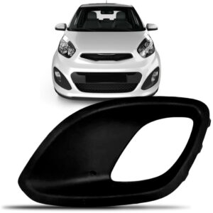 Moldura Milha Auxiliar Picanto 2012 2013 2014 2015 Com Furo Lado Esquerdo