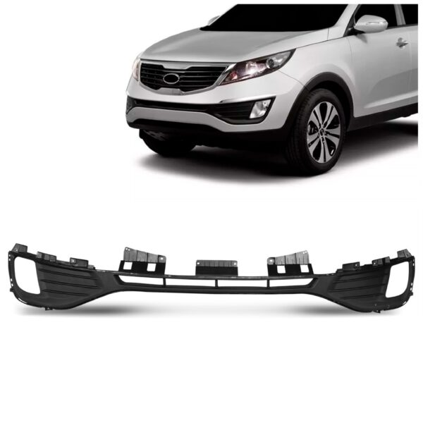 Grade Sportage 2011 A 2015 Central Parachoque Milha 1a Linha Preto