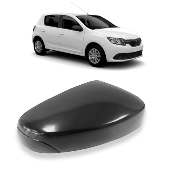 Capa Retrovisor Sandero Logan 2015 Sem Pisca Liso C/garantia Lado Direito