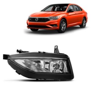 Farol Auxiliar Jetta 2019 2020 Novo 1ª Linha - - Direito