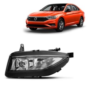 Farol Auxiliar Jetta 2019 2020 Novo 1ª Linha Esquerdo