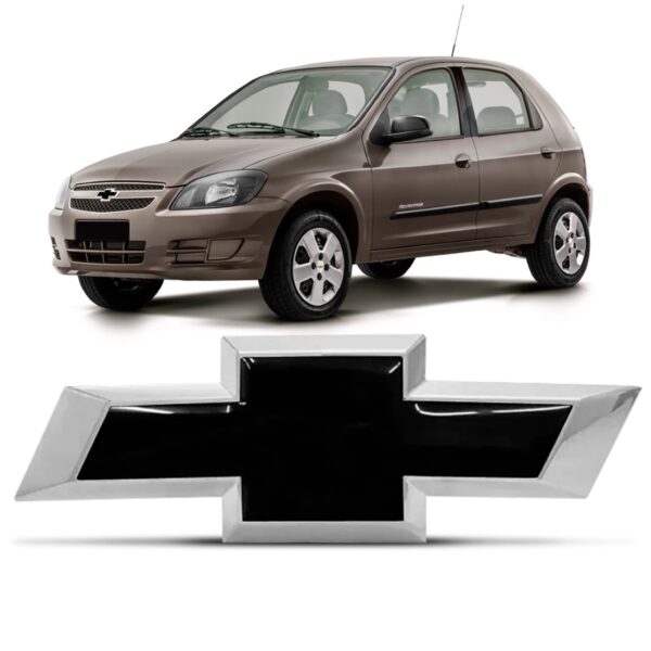 Emblema Grade Radiador Celta 2012 A 2016 Black