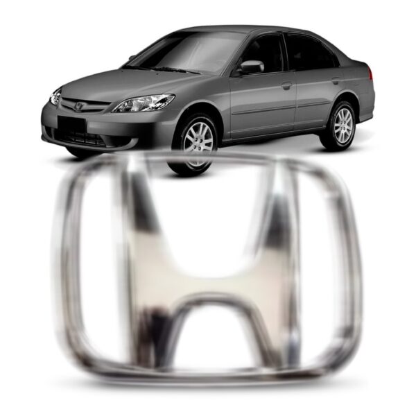 Emblema Grade Radiador Civic/ Fit 2004 2005 2006