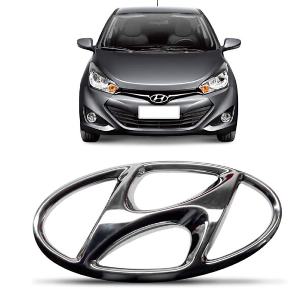 Emblema Grade Radiador Hb20 2012 2013 2014 2015