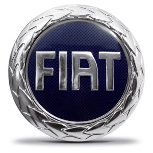 Emblema Grade Radiador Palio Siena 2000 A 2003 Azul