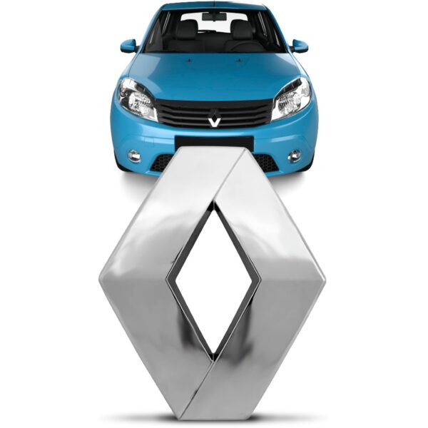 Emblema Grade Radiador Sandero 2008 A 2014 Logan 2012 A 2014