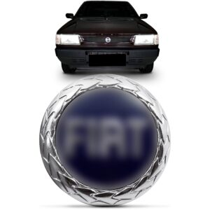 Emblema Grade Radiador Uno Fire 2000 A 2006 Azul