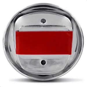 Emblema Grade Radiador Uno Fire 2007 08 09 A 2012 Vermelho