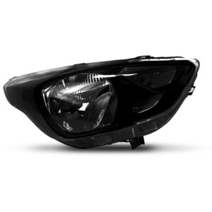 Farol Para Ford Ka 19 20 21 22 Mascara Negra Manual 1ª Linha Direito/passageiro