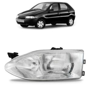 Farol Palio 1996 1997 1998 1ª Linha - Esquerdo/motorista