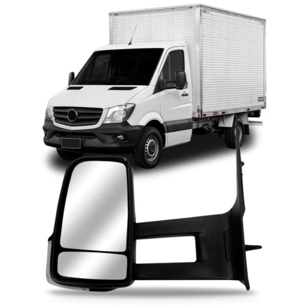 Retrovisor Sprinter 2012/2018 Elétrico Aquecedor Com Seta Lado Esquerdo