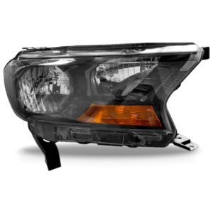 Farol Ranger 16 17 2018 2019 Máscara Negra C Sinaleira Âmbar Lado Direito