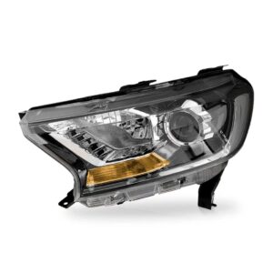 Farol Ranger 16 17 18 2019 Cromado Com Pisca Âmbar 1ª Linha - Esquerdo/motorista