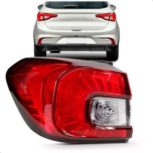 Lanterna Traseira Canto Argo 17 18 19 20 21 22 23 Cristal Lado Esquerdo