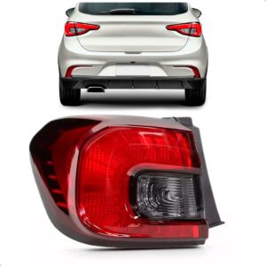 Lanterna Traseira Canto Argo 2017 Até 2024 Fume Lado Esquerdo