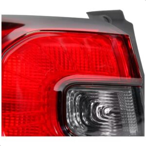 Lanterna Traseira Canto Argo 2017 Até 2024 Fume Lado Esquerdo