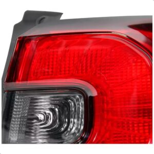 Lanterna Traseira Canto Argo 2017 Até 2024 Fume Lado Direito