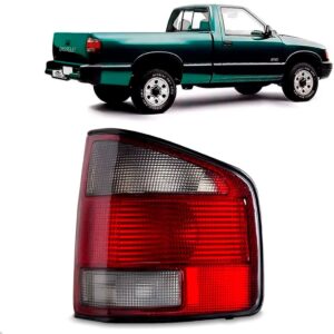 Lanterna Traseira S10 1996 1997 1998 1999 2000 Fume Claro Lado Direito