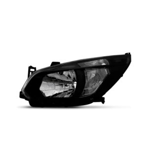 Farol Spin 2012 13 2014 15 16 Manual Mascara Negra 1ª Linha Esquerdo/motorista