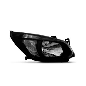 Farol Spin 2012 13 2014 15 16 Manual Mascara Negra 1ª Linha Direito/passageiro
