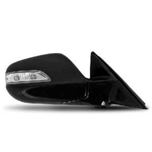 Retrovisor Accord 2008 A 2011 Elétrico C/pisca Capa Preta Lado Direito