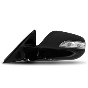 Retrovisor Accord 2008 A 2011 Elétrico C/pisca Capa Preta Lado Esquerdo