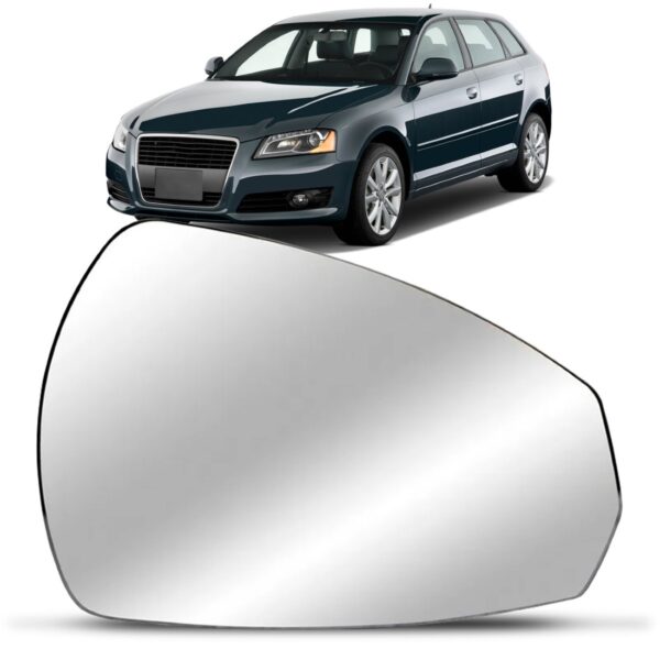 Lente Espelho Retrovisor Audi A3 2013 2014 2015 2016 Lado Direito