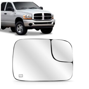 Lente Retrovisor Dodge Ram 2002 A 2008 C/aque Divisor Foco Lado Direito