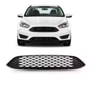 Grade Dianteira Focus 2016 A 2019 Moldura Colmeia 1a Linha