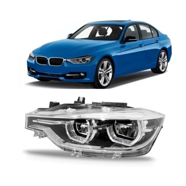 Farol Bmw S3 2015 2016 2017 2018 Eletrico Com Led 1ª Linha Esquerdo/motorista