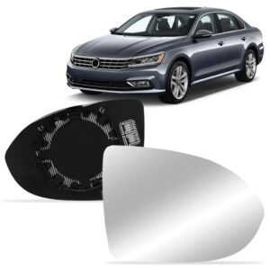 Lente Retrovisor Com Aquecimento Para Passat 2016 A 2019 Lado Direito