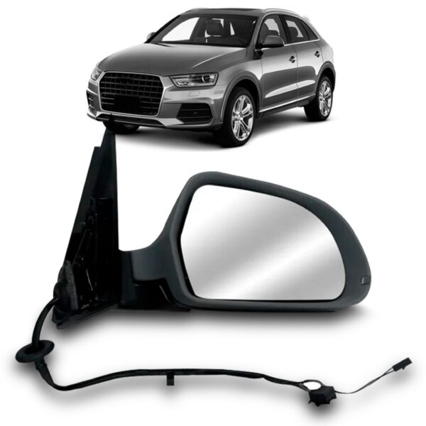 Retrovisor Audi Q3 Attraction Tfsi 11 A 2016 Termico C/pisca Lado Direito