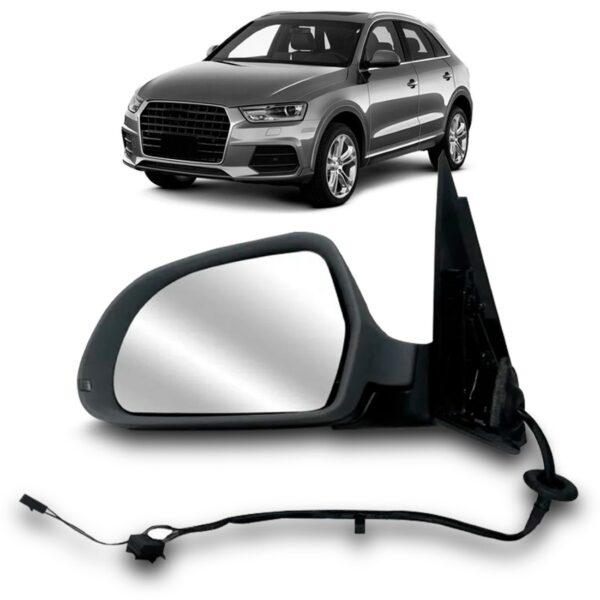 Retrovisor Audi Q3 Attraction Tfsi 11 A 2016 Termico C/pisca Lado Esquerdo