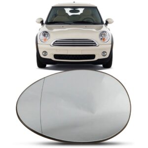 Lente Retrovisor Mini Cooper 07 A 11 Clubman 06 A 14 Termico Lado Esquerdo