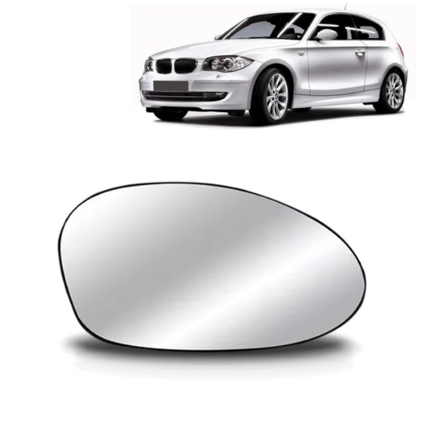 Lente Retrovisor Bmw Serie 1 2006 07 08 09 10 2011 Termico Lado Direito