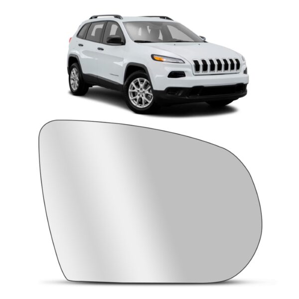 Lente Retrovisor Cherokee 2014 2015 2016 2017 C/ Aquecimento Lado Direito