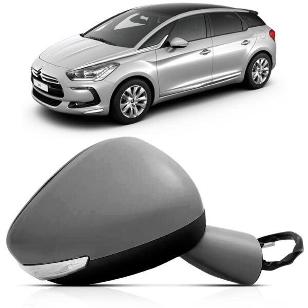 Retrovisor Citroen Ds5 Be Chic 2012 A 2016 Eletrico Pisca Lado Direito