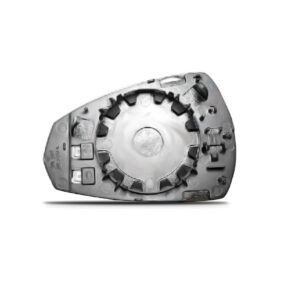 Lente Retrovisor Audi A3 2013 2014 2015 2016 Com Aquecedor Lado Direito