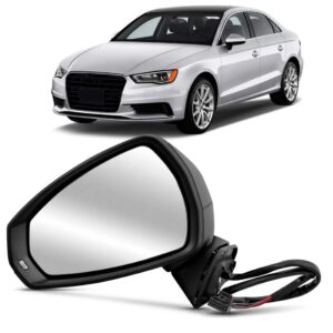 Retrovisor Audi A3 2013 A 2016 Eletrico Termico Com Pisca Lado Esquerdo