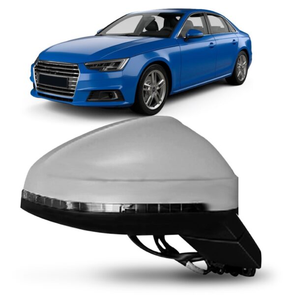 Retrovisor Audi A4 Sedan Limitede Edition 16 A 2018 Eletrico Lado Direito