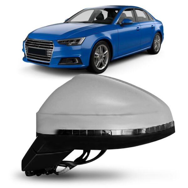 Retrovisor Audi A4 Sedan Limitede Edition 16 A 2018 Eletrico Lado Esquerdo