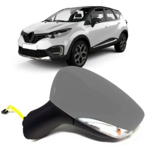 Retrovisor Captur 2017 2018 2019 Eletrico Aquecedor Pisca Ld Esquerdo Motorista