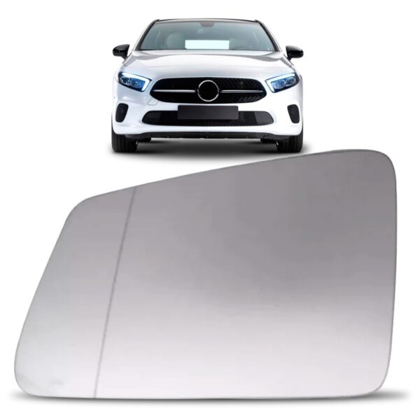 Lente Retrovisor Classe A 200/250 2014 A 2018 C/aquecedor Lado Esquerdo