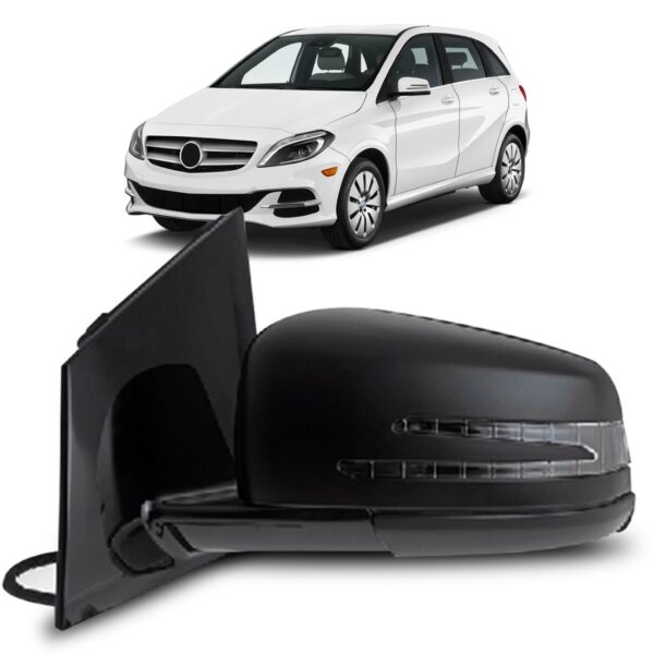 Retrovisor Classe B 12 13 14 15 16 Elétrico Retrátil Lado Esquerdo