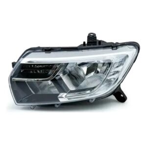Farol Logan Sandero 2020 2021 Manual Com Led 1ª Linha - Esquerdo/motorista