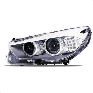 Farol Para Bmw Serie 5 2011 12 13 2014 Eletrico C/ Motor Led Lado Esquerdo